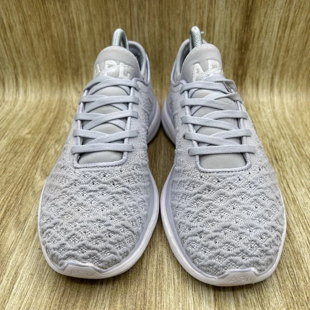 APL TechLoom Phantom Women's Size 9.5 Grey Knit Running Shoes Propelium Training
